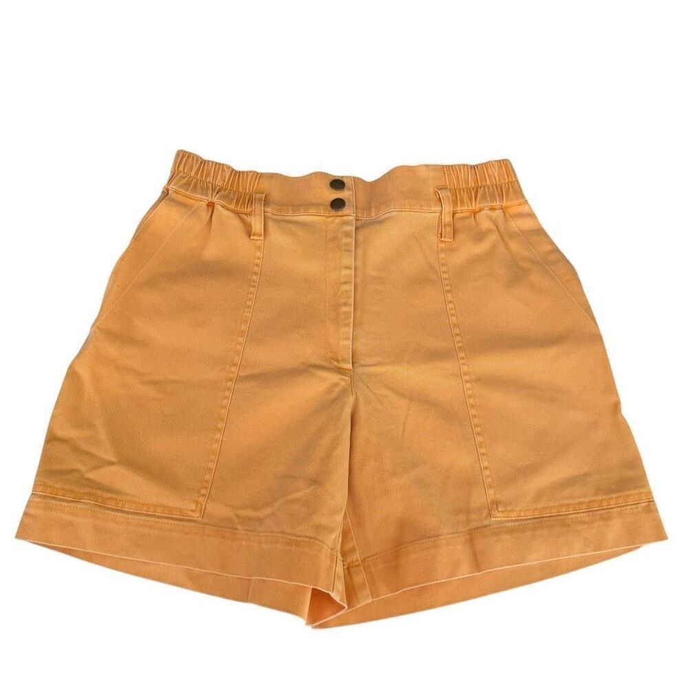 Elliott Lauren cotton stretch apricot orange women’s shorts size 6